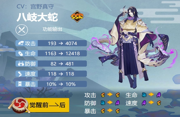 阴阳师八岐大蛇值得培养吗 阴阳师八岐大蛇御魂搭配推荐攻略