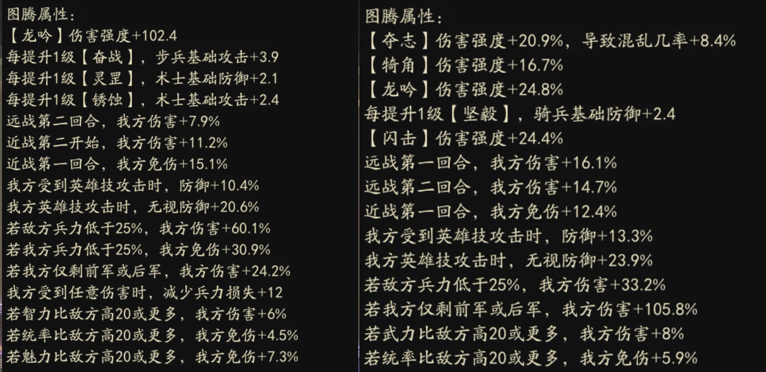 霸业手游S5图腾玩法进阶搭配
